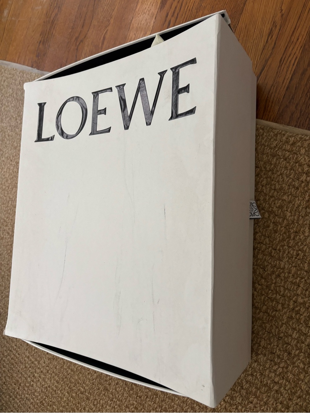 Loewe Mustard Yellow Flamenco Knot Leather Platform Slide Sandals - Picture 9 of 9
